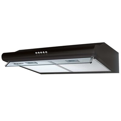 Extractor hood 60 cm - undercounter - black - Berdsen