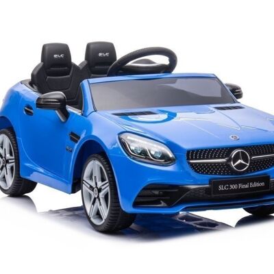 Auto elettrica per bambini - Mercedes SLC 300 - 2x45W - blu