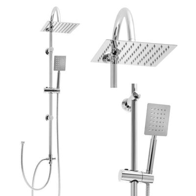 Shower set - with Rain shower 20cm - and Hand shower