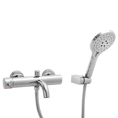 Miscelatore doccia - con doccetta - rubinetto vasca - cromo