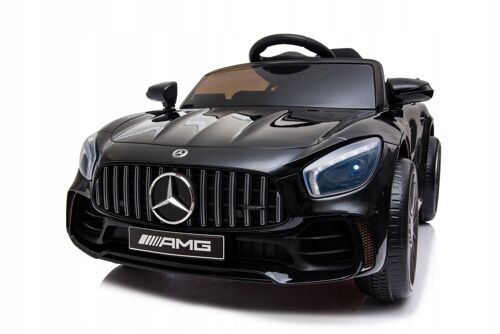 Elektrische kinderauto - Mercedes GTR-S - 2x30W - zwart