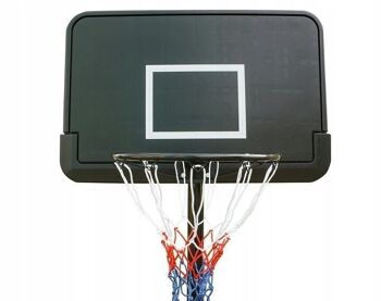 Basket - Poteau de basket - réglable de 200 à 305 cm - noir