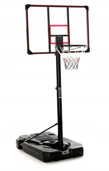 Basket - Poteau de basket - réglable de 225 à 305 cm