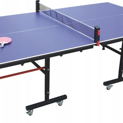 Tischtennisplatte – 274 x 152,5 x 76 cm – faltbar – blau