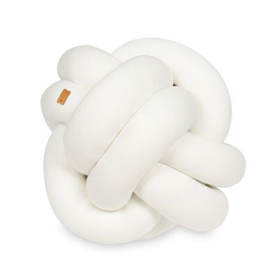 Knot cushion - knot cushion - decorative cushion - decoration cushion - 35x35cm - cream