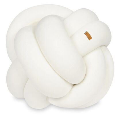 Knot cushion - knot cushion - decorative cushion - decoration cushion - 30x30cm - cream