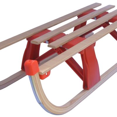 Foldable sledge made of beech wood 100cm