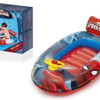 Bestway Spider-man inflatable boat - 112 x 71 cm