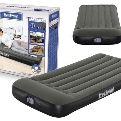 Bestway - Airbed with pump - 1 person - 188x99x30cm