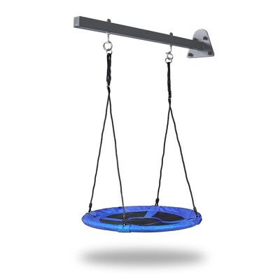 Swing hanging bar - 100cm - 5x5cm - powder-coated steel - 150kg load