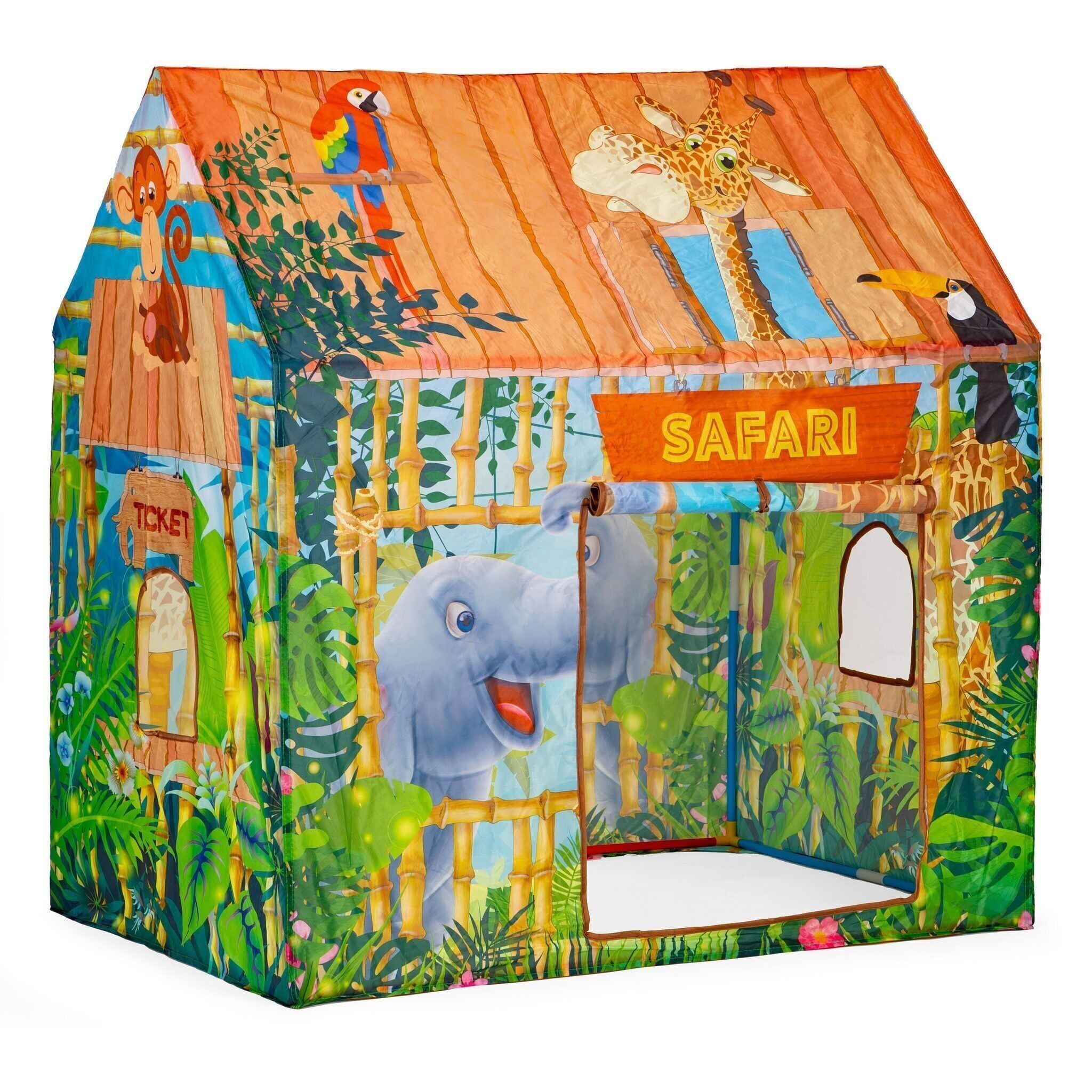 Tenda da gioco - tenda safari - 96x73x102 cm - poliestere