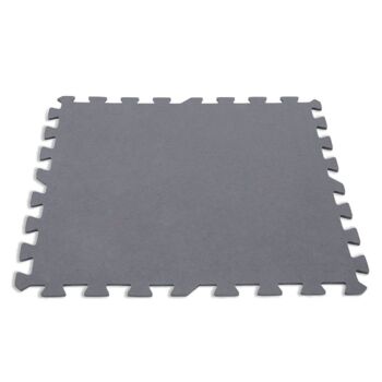 INTEX - carrelage de piscine - tapis puzzle - 50x50 cm - 8 pièces - gris