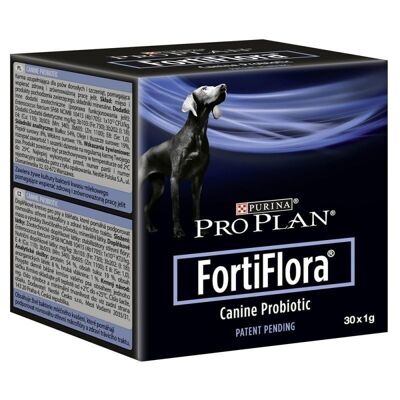 Purina pro plan fortiflora perro - 30x1g - probióticos - fortalece el sistema inmunológico