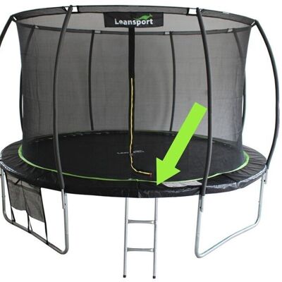 Rete per trampolino - interna - 366 cm - nera e verde