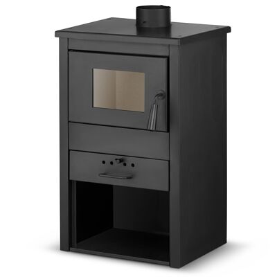 Wood stove - steel - freestanding - 9KW
