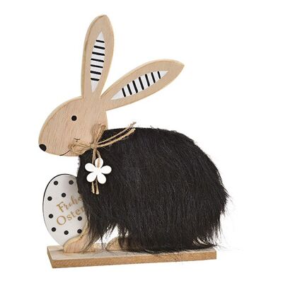 Happy Easter Bunny stand made of wood