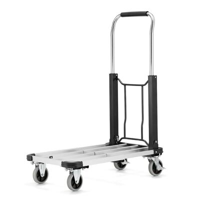 Transport trolley - 71x41cm - foldable - up to 150 kg - aluminum