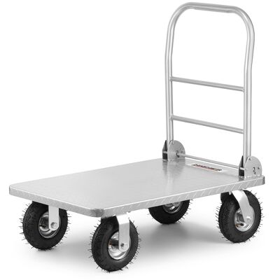 Transport trolley - warehouse trolley - up to 500kg - foldable - steel
