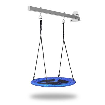 Swing hanging bar - 100cm - powder coated - gray - universal