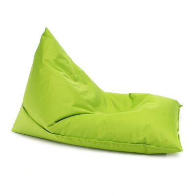 Beanbag child - LAZY - S - 130x80x88 cm - polyester - lime green