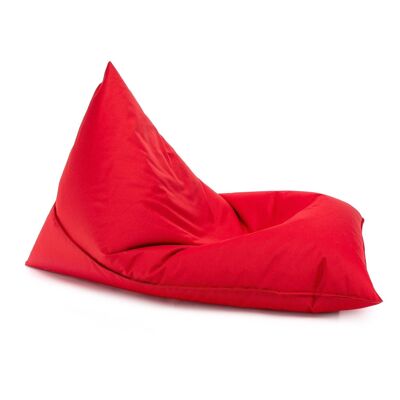 Beanbag child - LAZY - S - 130x80x88 cm - polyester - red
