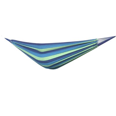 Hangmat - 200x150 cm - polyester/katoen - groen
