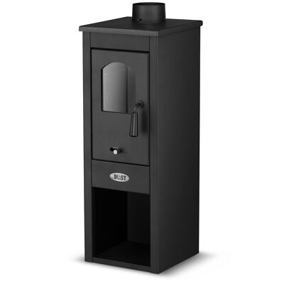 Freestanding wood stove - 9.0 kW - anthracite