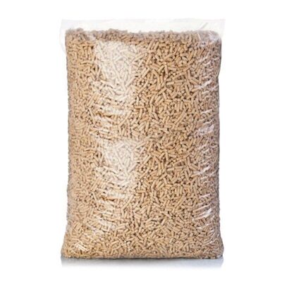 Wood pellets - 15.5kg - beech & pine - organic pellet pellets