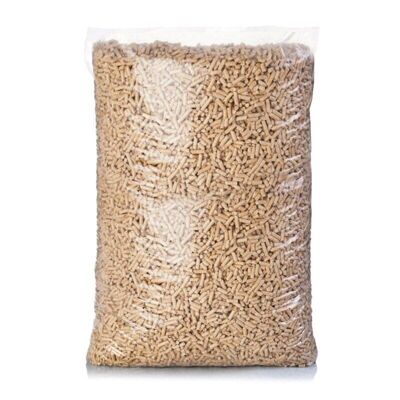 Pellets de madera - 15,5 kg - haya y pino - pellets orgánicos