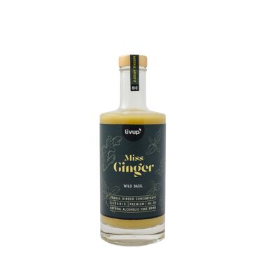 Miss Ginger "Albahaca Salvaje" - Concentré de Gingembre Bio - Apéritif Naturel :