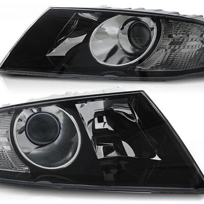 Faros SKODA OCTAVIA 04-08 NEGRO