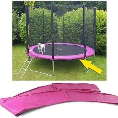 Couverture de bord de trampoline - diamètre 366 cm - rose