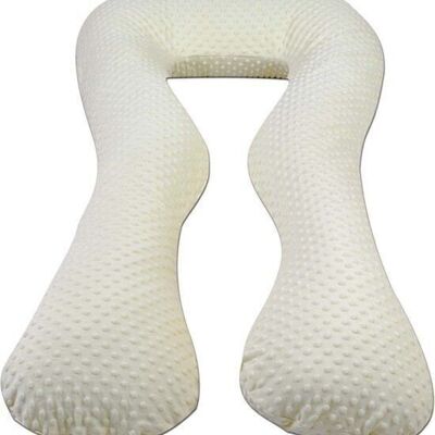 Pregnancy pillow 100% cotton 300 cm beige