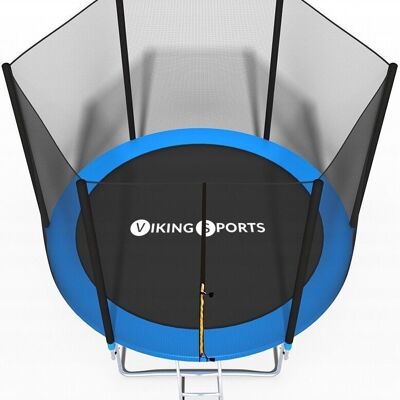 Trampoline 252 cm - with safety net and ladder