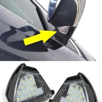 LED Exterior Mirror Mood Lighting VW Golf 5 Jetta 3 Passat 3C