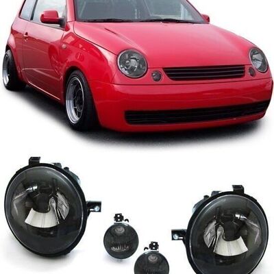 Headlights black with indicators VW Lupo