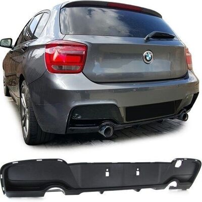 Diffusore paraurti posteriore BMW 1ER F20 F21 dal 2010 - Scarico duplex