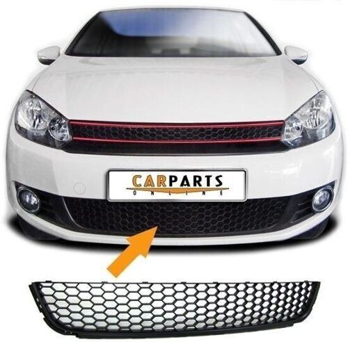 Bumpergrill GTI-look met honingraat VW Golf 6