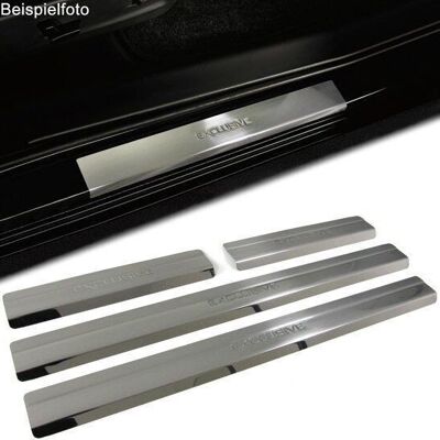 Stainless steel door sill Nissan Qashqai from 2014 - Exclusive