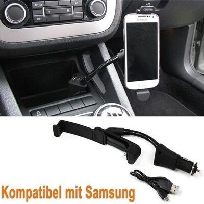 Support de téléphone portable voiture - Pour Samsung S4 S5 S6 S7 A3 A5