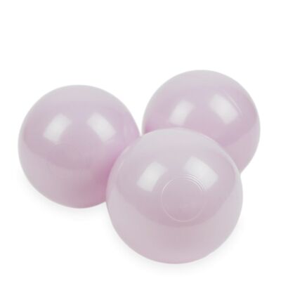 Boules de piscine à balles violet clair (70mm) 100 pièces