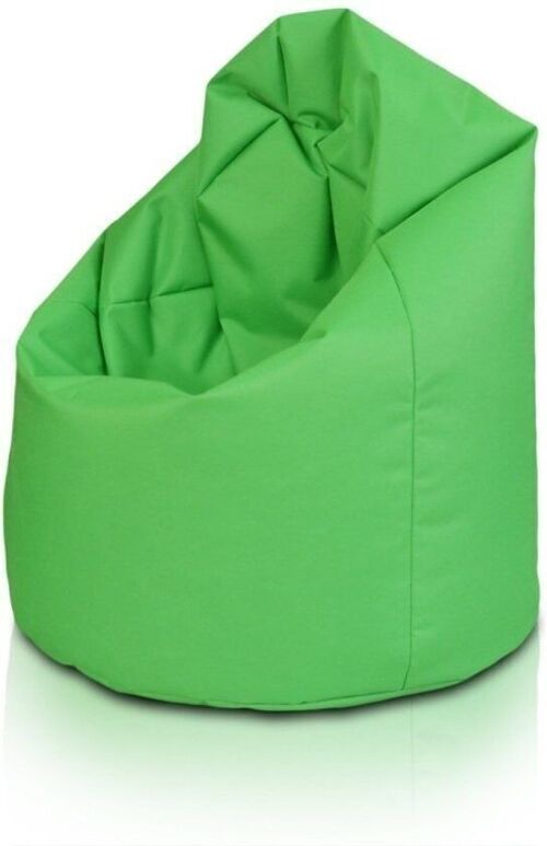 Zitzak fauteuil groen- loungestoel zitkussen relaxkussen