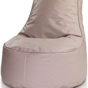 Pouf enfant 75cm cuir artificiel marron camel