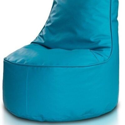Beanbag child 75cm turquoise artificial leather