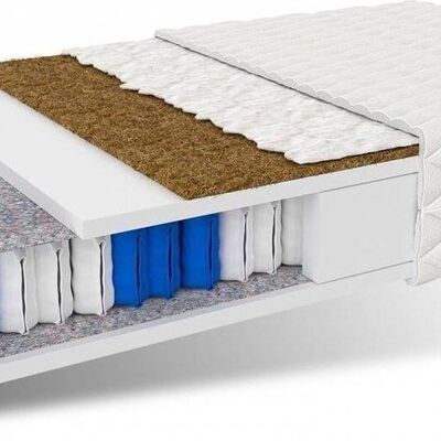 7 Zone Pocket Spring Mattress 140x200 x 18 cm