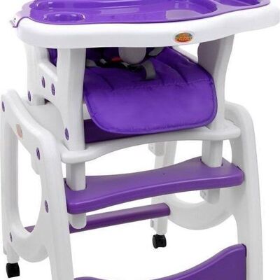 Trona silla para bebé silla para niños pequeños 5 en 1 violeta