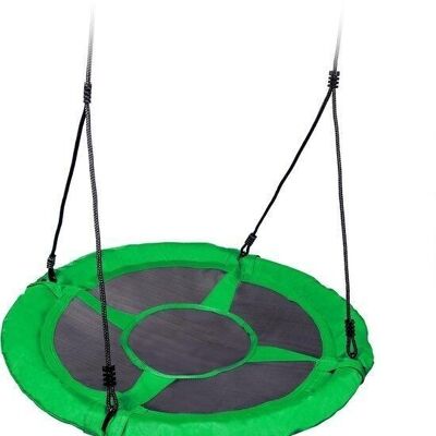 Nest swing - 95 cm diameter - green - with ropes