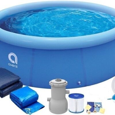 Avenli - swimming pool with pump - 244 x 63 cm - complete