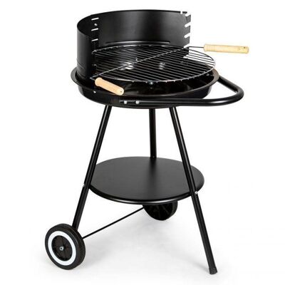 Barbecue - BBQ - round and adjustable grill