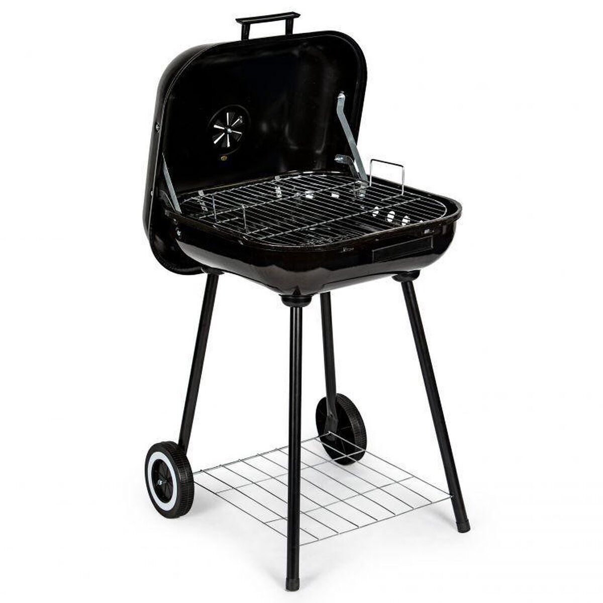 Grill mit Deckel – BBQ – mit Rädern